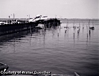 1960 Hurricane Donna Boat atop Marina